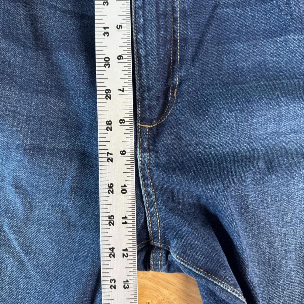 NEW Joe's Jeans The Classic Straight Leg Mens 42x32 Blue Dark Wash Stretch Denim